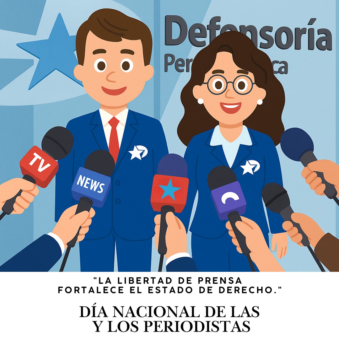📰 ¿Sabías que el periodismo es fundamental para nuestra democracia? Este 11 de julio, celebramos el Día Nacional de las y los Periodistas, una fecha que nos recuerda la importancia de la prensa en la fiscalización del poder y en la promoción del respeto y la transparencia. ✨