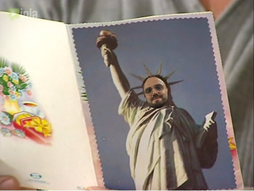 kubararytas's tweet image. Otwieram dzisiaj skrzynkę, a tam pocztówka z Ameryki od @matswiecicki 😍