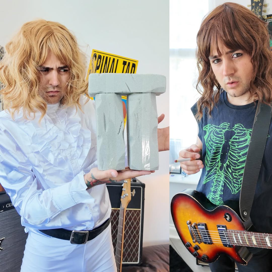 SpinalTap's tweet image. Our two word review, excellent taste. Congrats to our winners of the #SpinalTapLookAlike Contest!
(via IG: michaelweberjr, svensmith666, toddhanson, sparkling_princess)