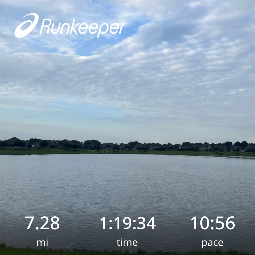 Slower than usual but enjoyed this morning #run 🏃🏽‍♂️ #SumandoKMx
