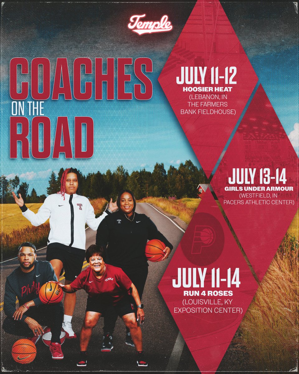 templewbb's tweet image. Be on the lookout 👀
We got some Owl coaches on the road!
#GoOwls