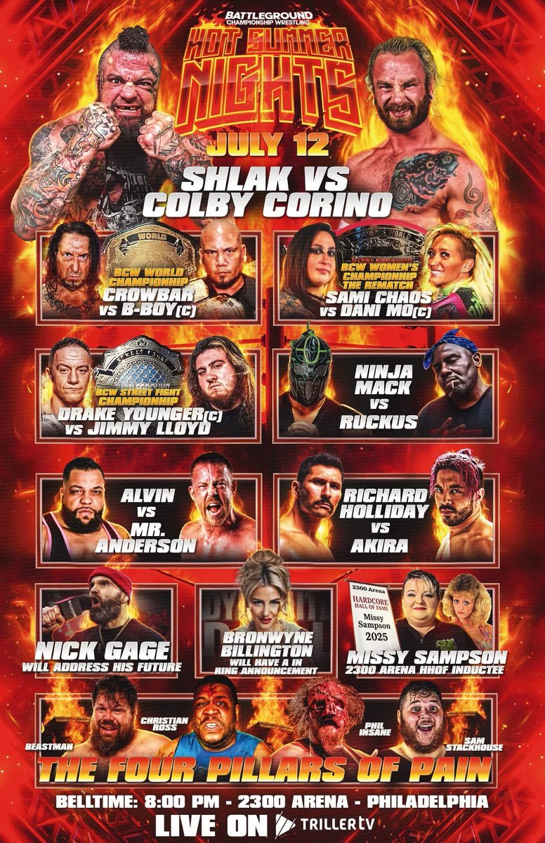 AJForU2C's tweet image. Following 11 months of physical rehabilitation from a ruptured patellar tendon, I return to the squared circle tomorrow night! 

If you haven&apos;t secured tickets yet, use the link below.

2300arena.showare.com/orderticketsve…. 

Can’t make it? Live stream below!  

trillertv.com/watch/bcw-hot-… FITE