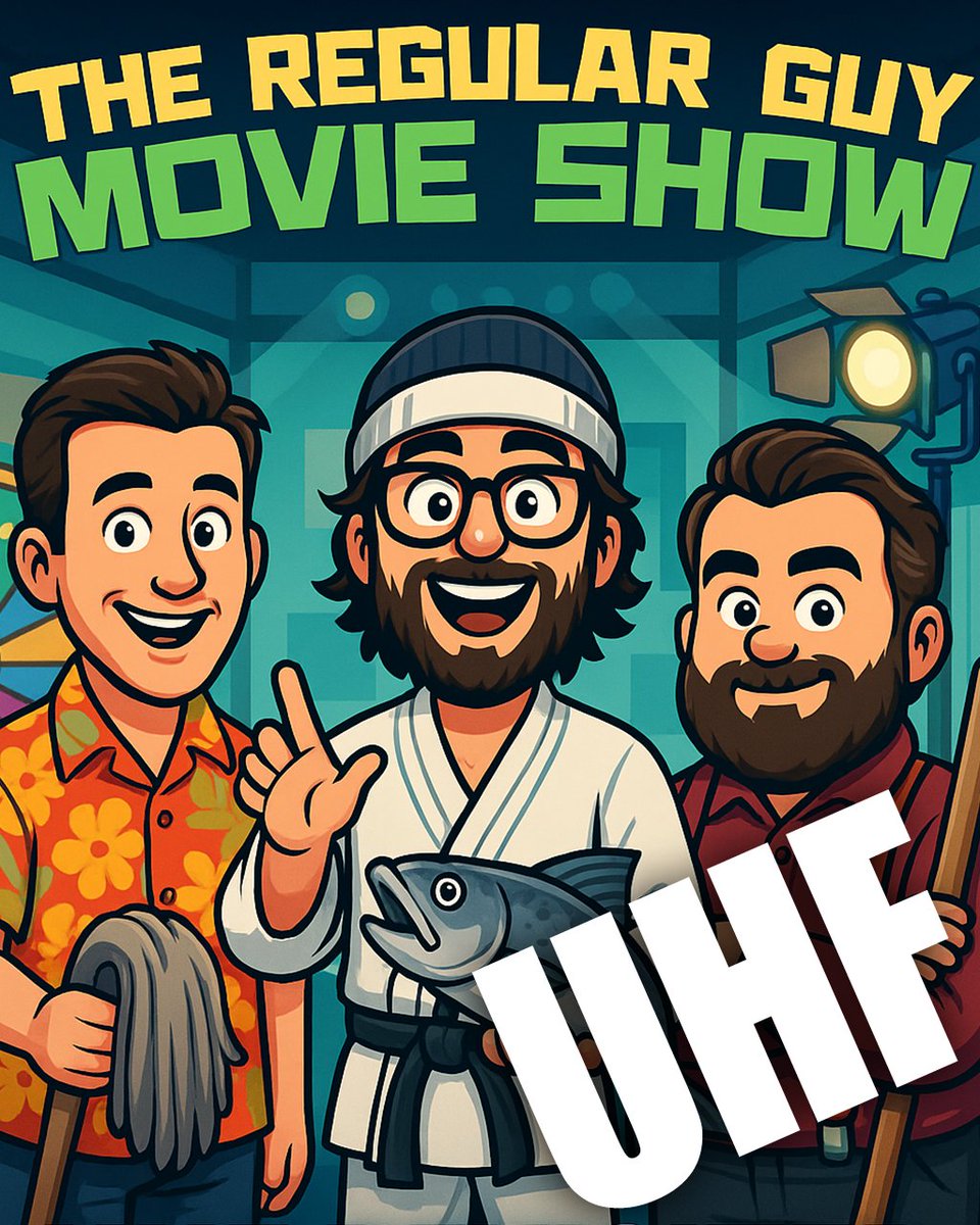 RegularGuyMovieShow (@regularguymovie) on Twitter photo New episode out now! All the zany <a href="/alyankovic/">Al Yankovic</a> fun you can handle! Check out UHF at regularguymovieshow.com or wherever you listen to your favorite podcasts! #80sMovies #Podcast New episode out now! All the zany <a href="/alyankovic/">Al Yankovic</a> fun you can handle! Check out UHF at regularguymovieshow.com or wherever you listen to your favorite podcasts! #80sMovies #Podcast
