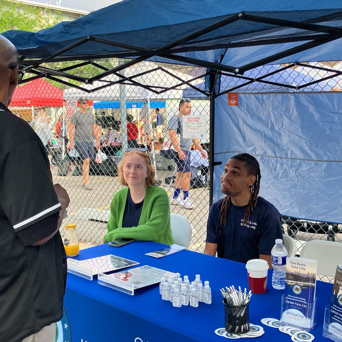 ChicagoOIG's tweet image. OIG’s summer of #communityoutreach continues! 

Special thanks @avillechamber and to everyone who visited us at the Andersonville Farmers Market yesterday.

#ChicagoCityMarkets