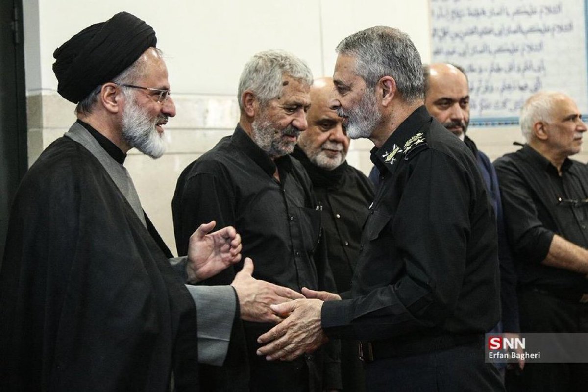 🚨🚨 Surprise:
Iranian Chief of Staff Major General Mousavi appears in public after reports claimed he had been assassinated.