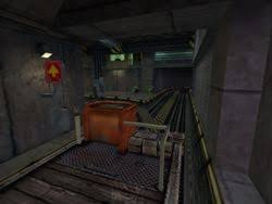 On a rail

Its not even that bad its just tedious even after replaying that game so many times lol