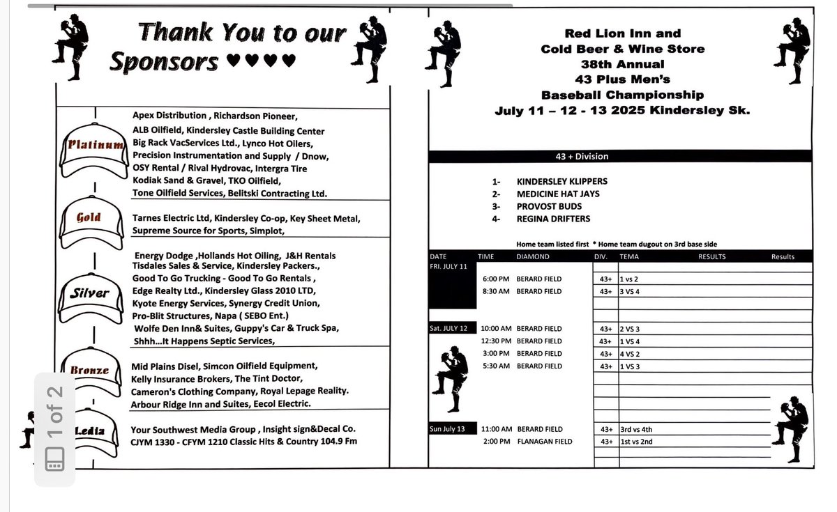 Klippers Baseball tweet media