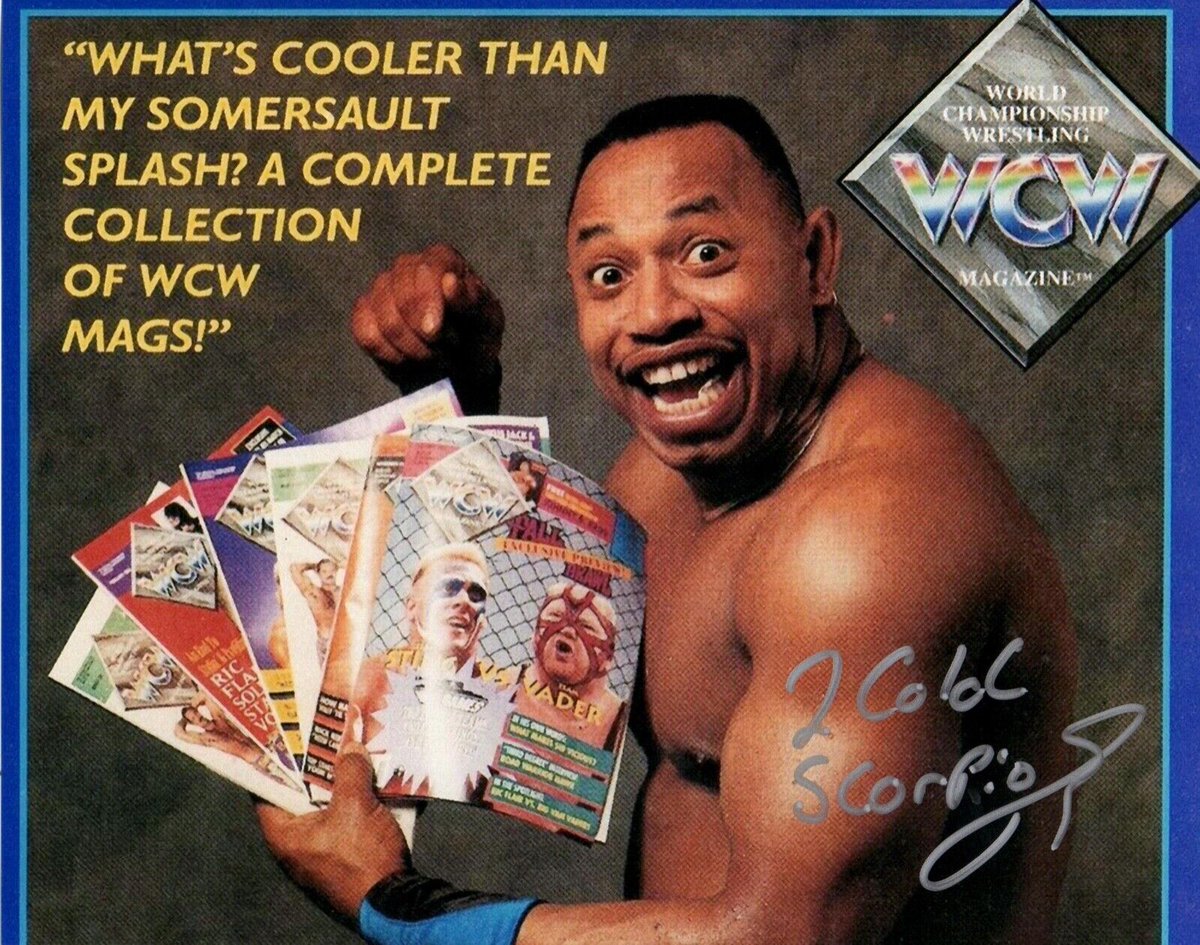 BTSheetsPod's tweet image. New @BTSheetsPod Patreon show covering 2 Cold Scorpio's 1st post-WCW interview from 1994! Scorp talks about WCW singling out wrestlers of color for drug testing, his frustrations w/ Ric Flair and Dusty Rhodes, and more.
Just $5.00/month or $50.40/year at Patreon.com/BetweenTheShee…!
