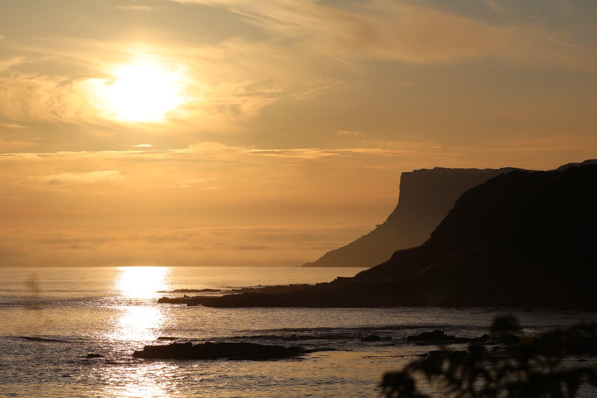 If you want an actual sunrise at Fair Head this time of year you need to be up at stupid o’clock. This was 0440.