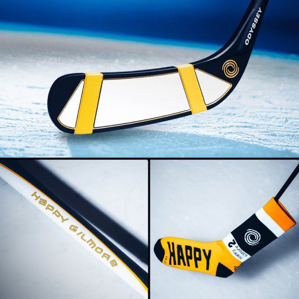 Callaway Golf just announced they’re dropping a Happy Gilmore inspired hockey stick putter ahead of the new movie release. Even the putter cover is a tube sock. 😂

It’s priced at $499.99.