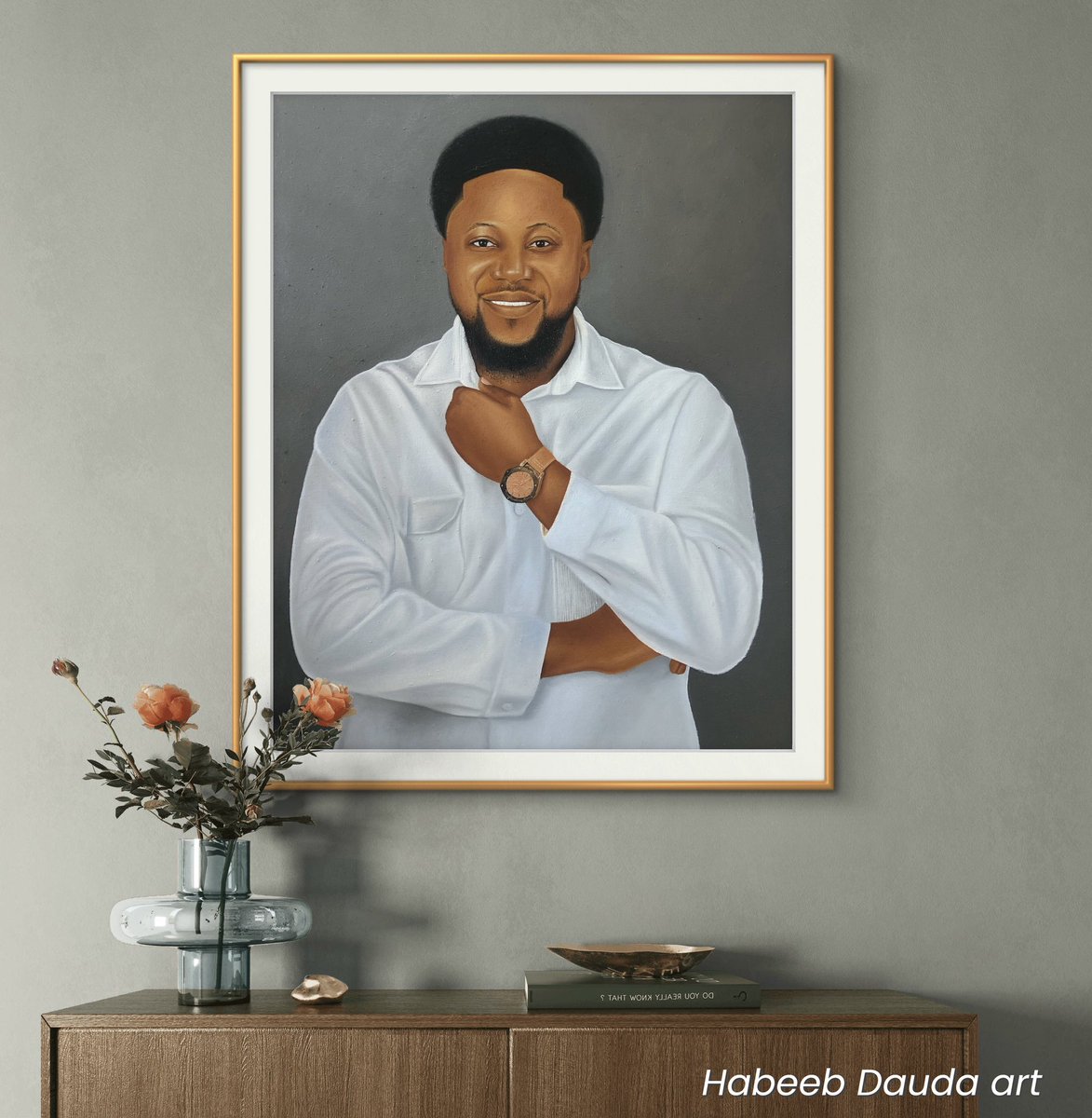 Habeeb_Dauda_'s tweet photo. Master piece 🤗 cool on wall 😍
Oil painting 🖼️ 
Dm for yours ✅ https://t.co/o8uzErtMAs