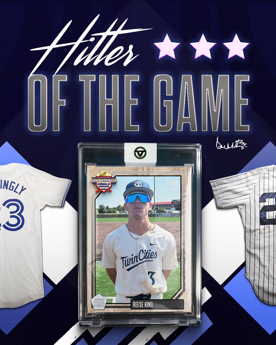 ✭Five Tool Texas✭ (@fivetooltexas) on Twitter photo #MattinglyWS F: <a href="/DFWTwins/">DFW TWINS</a> Scout 8, Stix North 2026 Prospects 0
PoG: <a href="/J_Dutchover7/">Jacoby Dutchover</a> 5 IP, 6K, H, 0R
Hitter: <a href="/reesebsbl05/">Reese King Class of 2026</a> 2-2, 2 RBI #MattinglyWS F: <a href="/DFWTwins/">DFW TWINS</a> Scout 8, Stix North 2026 Prospects 0
PoG: <a href="/J_Dutchover7/">Jacoby Dutchover</a> 5 IP, 6K, H, 0R
Hitter: <a href="/reesebsbl05/">Reese King Class of 2026</a> 2-2, 2 RBI