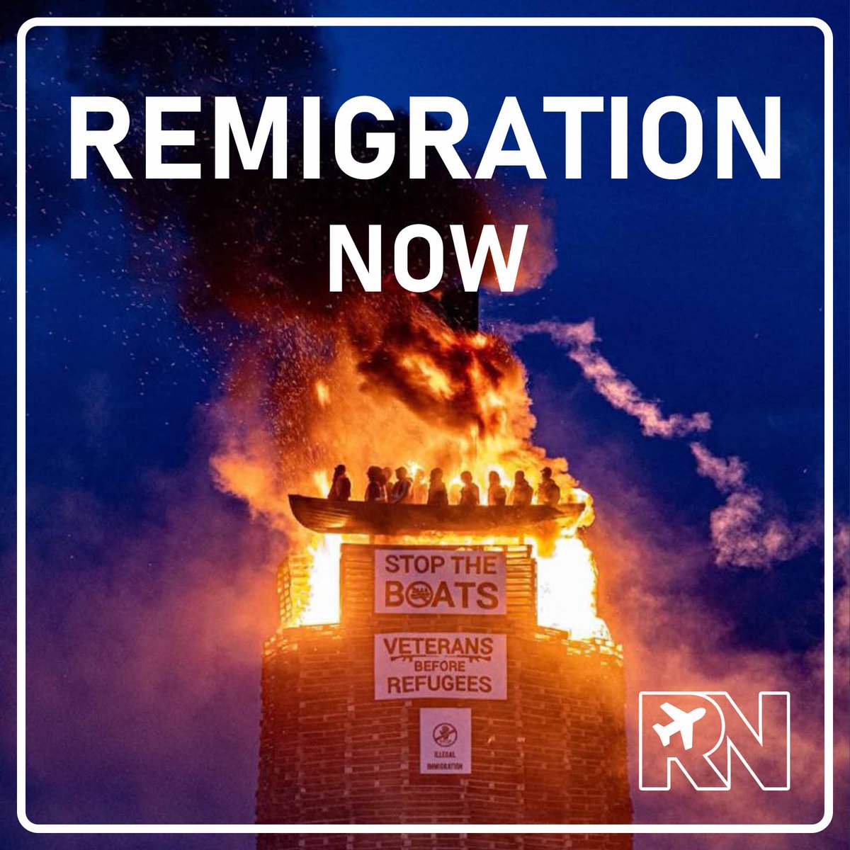 RemigrationNow_'s tweet image. The public are angry, many across the nation feel this way. There's only one solution.