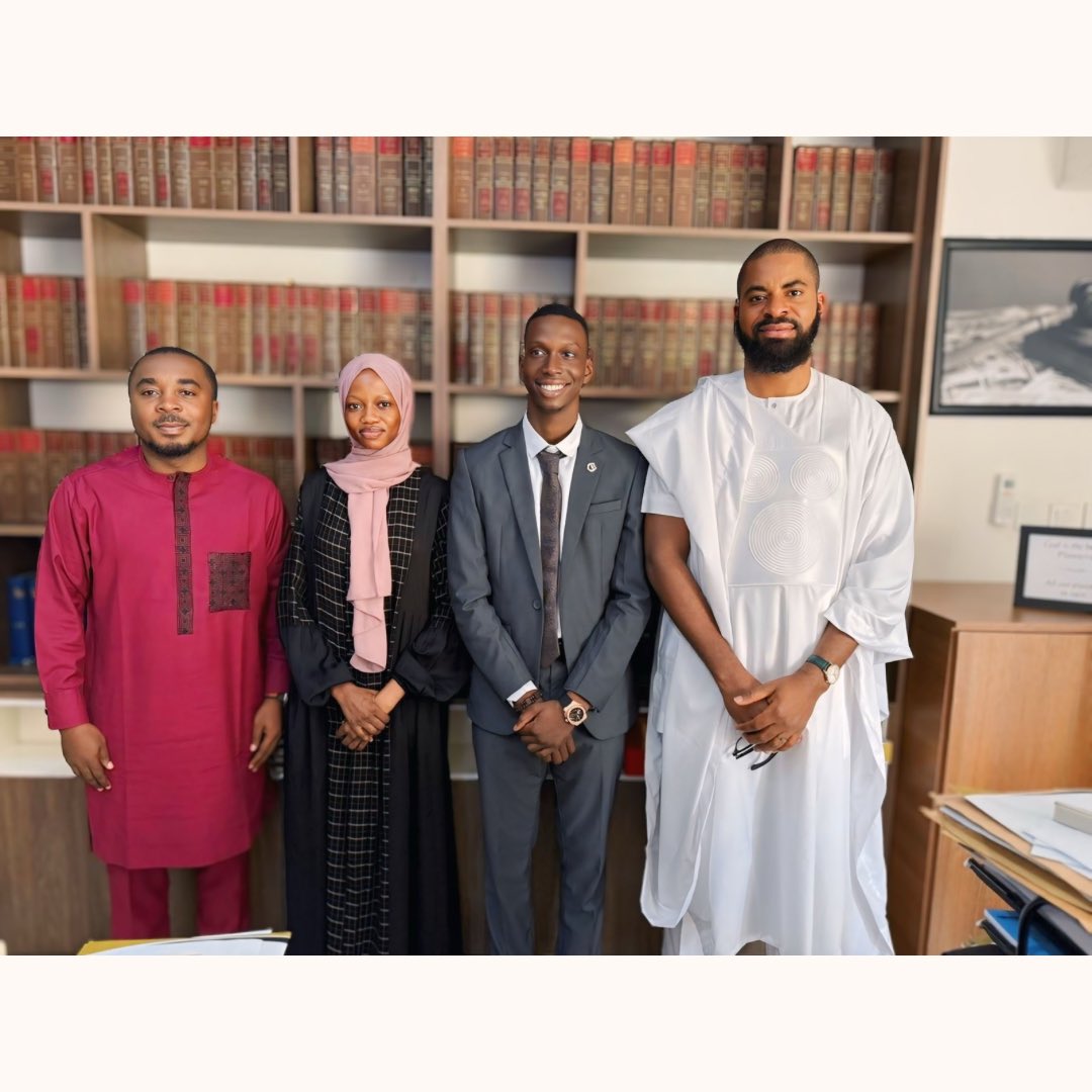 In recognition of their outstanding achievements, our firm awarded Oluwabusayo a cash prize of ₦5 million and Maryam ₦3 million.