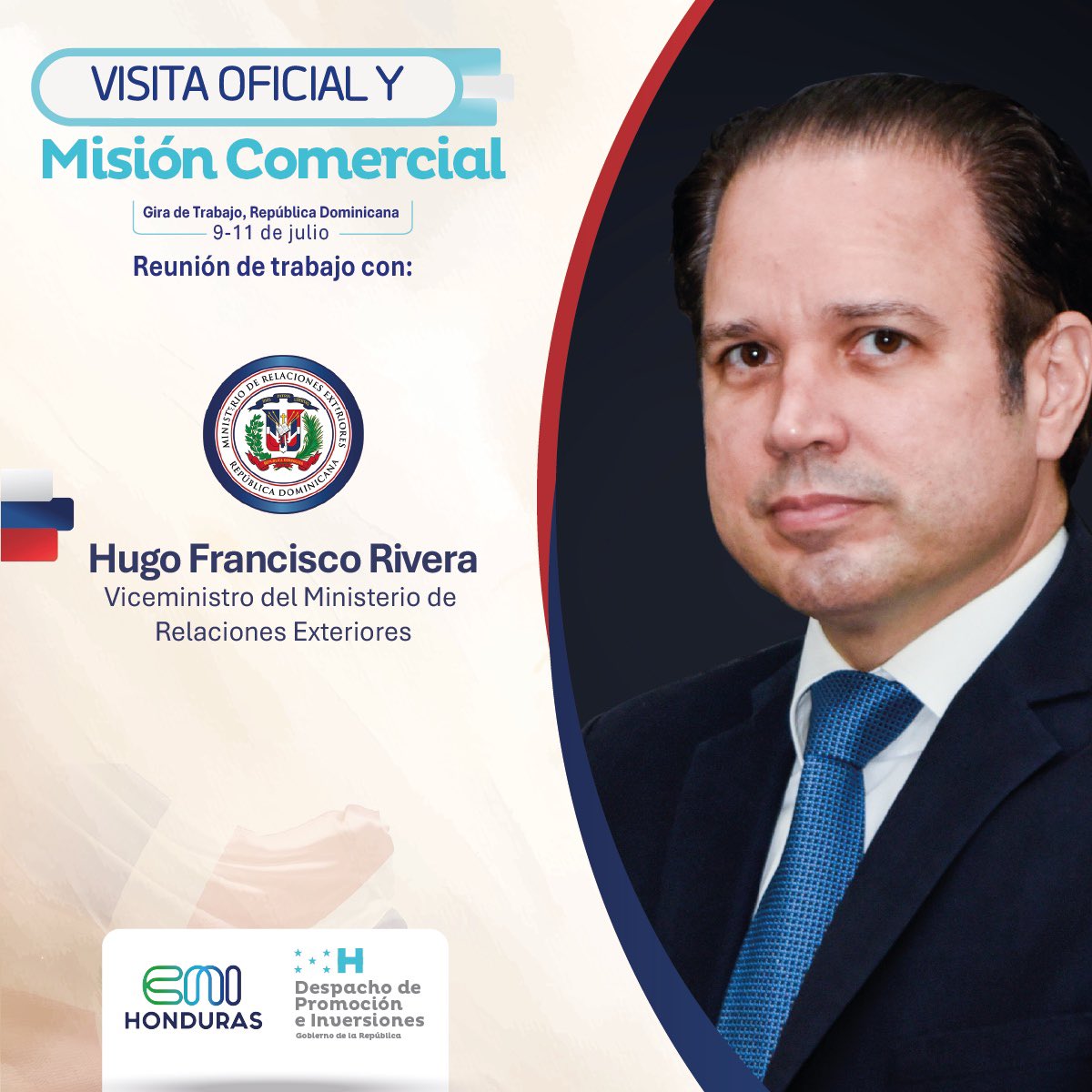 📌Reunión de trabajo con:
<a href="/hugofrivera/">Hugo Rivera</a> viceministro del Ministerio de Relaciones Exteriores