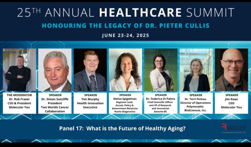 GenomeBC's tweet image. Genome BC’s CSO, Dr. Federica Di Palma, @ScienceisGlobal
closed this year’s  #HealthSummit2025, highlighting that healthy aging means adding life to years—and genomics plays a vital role. To unlock its full potential, we must be bolder in investing and embedding genomics in care.