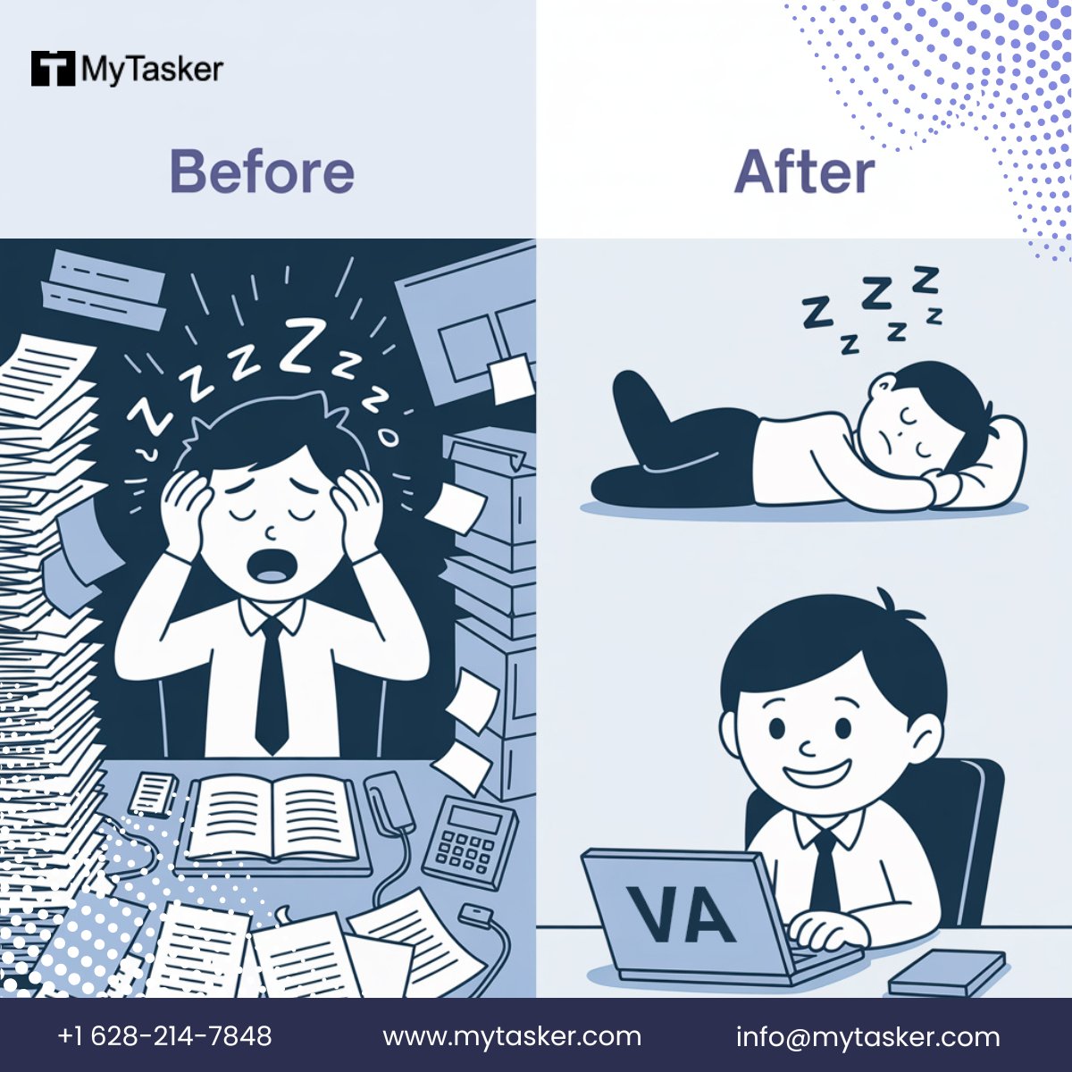 MyTasker (@mytasker) on Twitter photo Managing documents can take valuable time off your busy schedule!
Hire a VA for document management, such as file organization, document tracking and archiving. Get ready to level up with MyTasker's Virtual Assistants.
Contact us now at: info@mytasker.com
#VirtualAssistant Managing documents can take valuable time off your busy schedule!
Hire a VA for document management, such as file organization, document tracking and archiving. Get ready to level up with MyTasker's Virtual Assistants.
Contact us now at: info@mytasker.com
#VirtualAssistant
