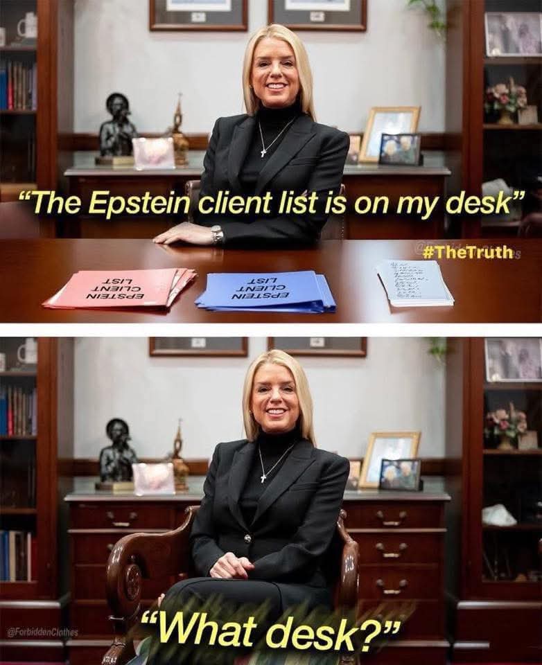 Christo12919382's tweet image. WTF IS GOING ON?
RELEASE THE EPSTEIN FILES!