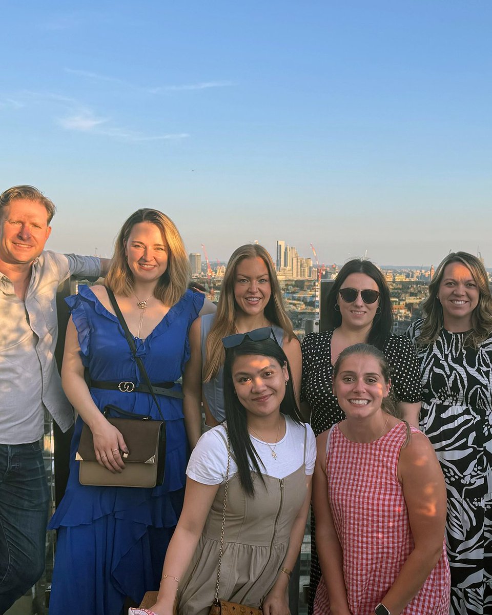 ComplyAdvantage's tweet image. Rooftop season has arrived in London, and that means it’s time for ComplyAdvantage’s summer party!
From all of us at ComplyAdvantage, we wish you a sunny and enjoyable summer. ☀️