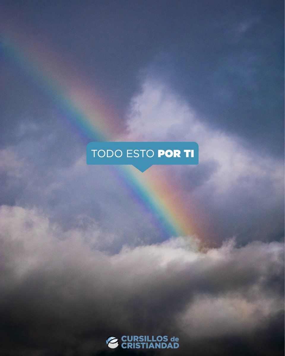 🌈 "Pondré mi arco en el cielo como señal de mi alianza con vosotros…” (Gén 9,13)