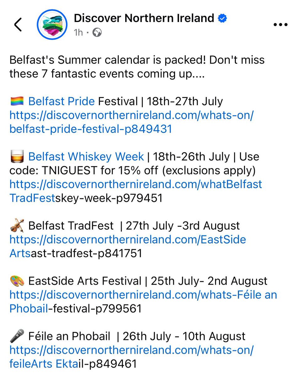 JBuckleyMLA's tweet image. Discover Northern Ireland – Missing something?
Let’s fix that for them:
12th July 🇬🇧 🥁 🎶
Location: Northern Ireland Wide
Thank you for your attention to this matter.