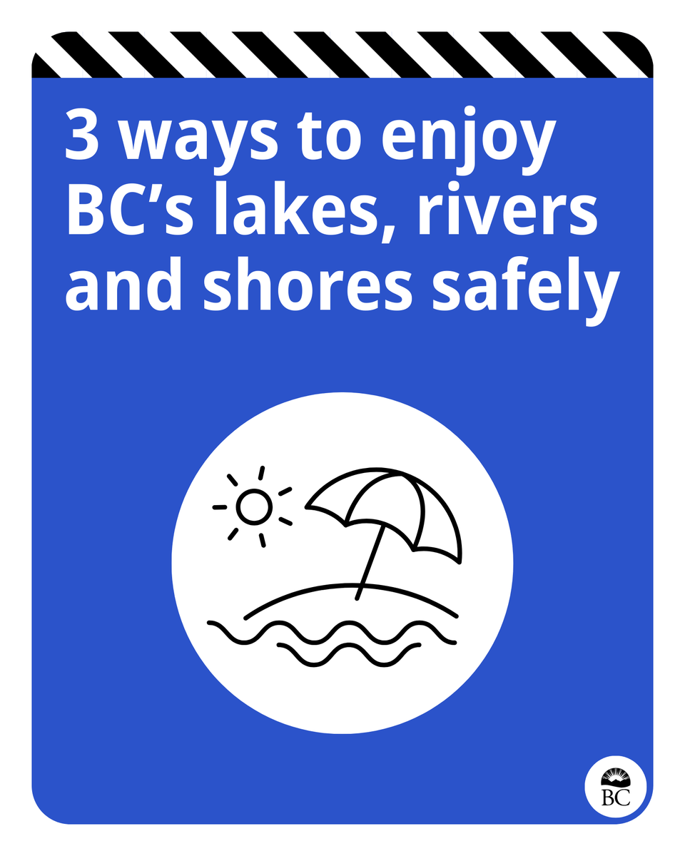 BCGovNews's tweet image. Take steps to enjoy water-based activities safely. Understanding the risks can help you make decisions that keep yourself and others safe, and protect the environment.
Lifesaving.bc.ca/Watersmart for safety info
Protecting BC from invasive species: Gov.bc.ca/gov/content/In…