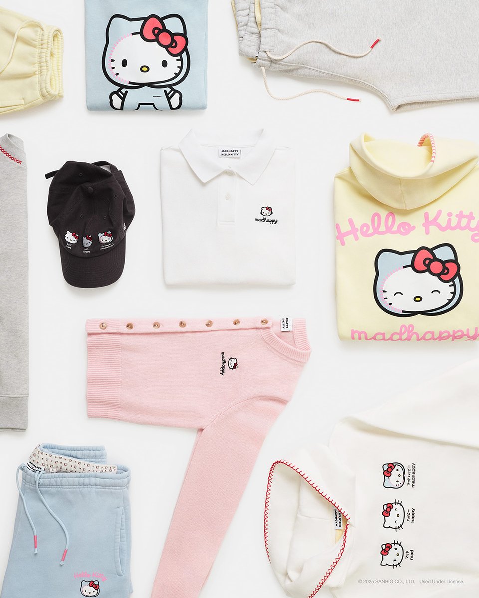 hellokitty's tweet image. π madhappy x Hello Kitty is here π Shop the collection here: bit.ly/3IgU98u