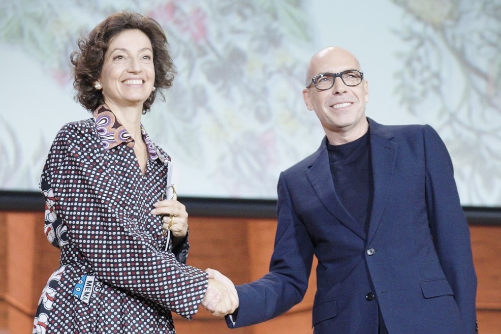 LVMH's tweet image. In Paris, @Dior and @UNESCO celebrated five years of partnership with the fifth Women@Dior & UNESCO Global Conference. Held at UNESCO Headquarters, the event honored young female talents supported by Dior who embody excellence, generosity, and openness.
Learn More:…