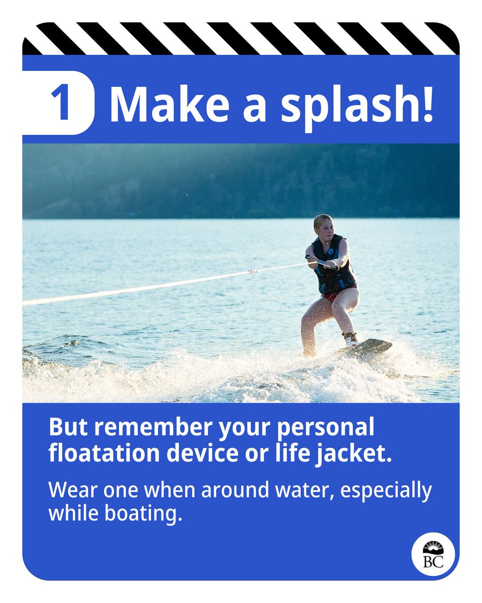 BCGovNews's tweet image. Take steps to enjoy water-based activities safely. Understanding the risks can help you make decisions that keep yourself and others safe, and protect the environment.
Lifesaving.bc.ca/Watersmart for safety info
Protecting BC from invasive species: Gov.bc.ca/gov/content/In…