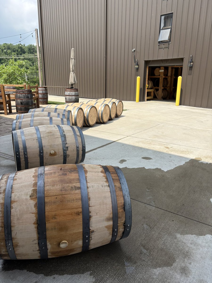 Liberty Pole Spirits (@libpolespirits) on Twitter photo A weeks worth of whiskey lined up to find a resting place in the Rickhouse for the next 4+ years! Big heritage distillers produce this much in about 10 minutes! 🤪🥃 #craftwhiskey A weeks worth of whiskey lined up to find a resting place in the Rickhouse for the next 4+ years! Big heritage distillers produce this much in about 10 minutes! 🤪🥃 #craftwhiskey