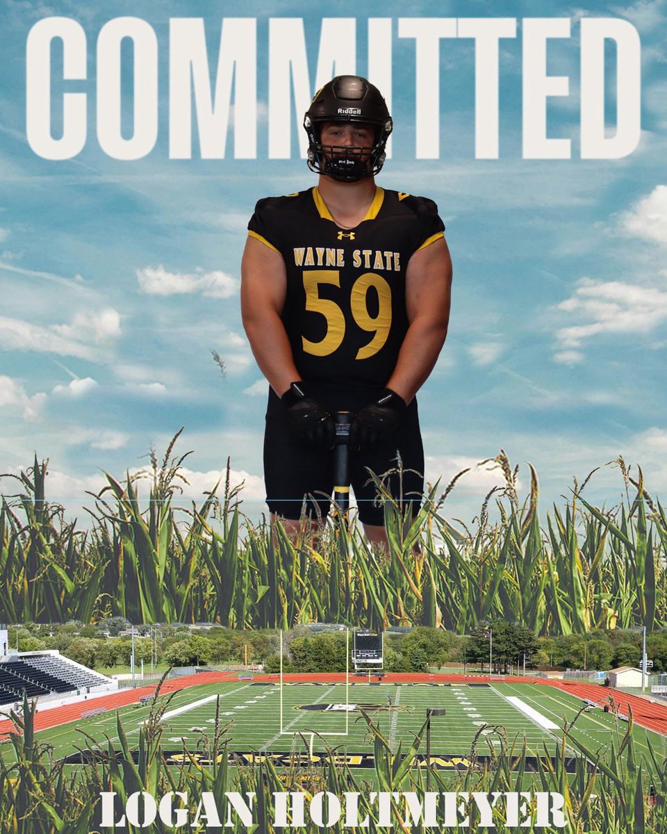 110% Committed!! ⚫️🟡 #AGTG <a href="/WayneStFootball/">Wayne State Football</a> #PawUp26