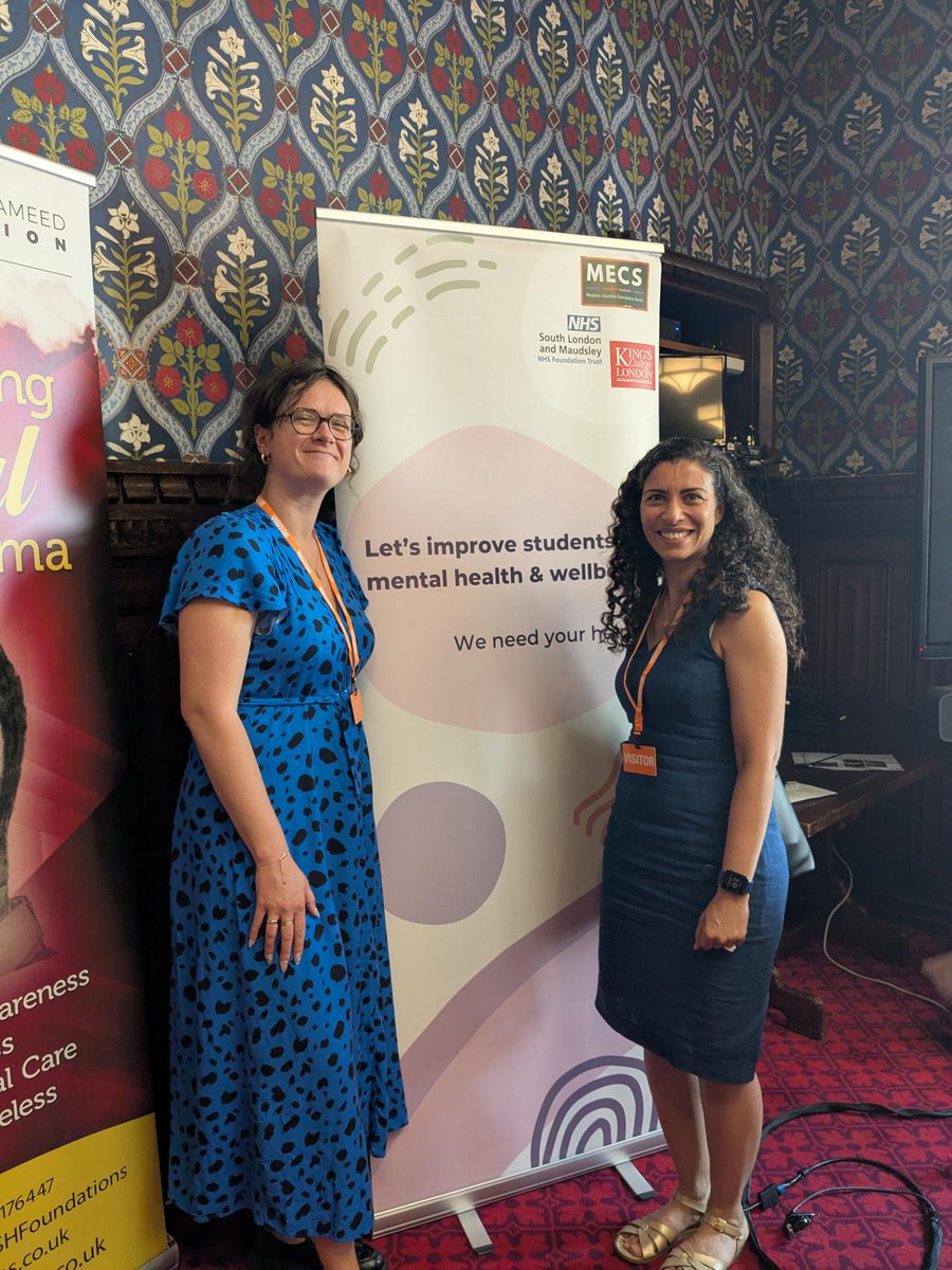 KingsMaudsley's tweet image. In June, the Maudsley Education Consultation Service joined the Youth Conference at the House of Commons. Dr Jacqueline Philips-Owen shared how we're helping schools across South London support student mental health. Thank you Cllr @ManjuShahul !
@MaudsleyNHS @KingsIoPPN