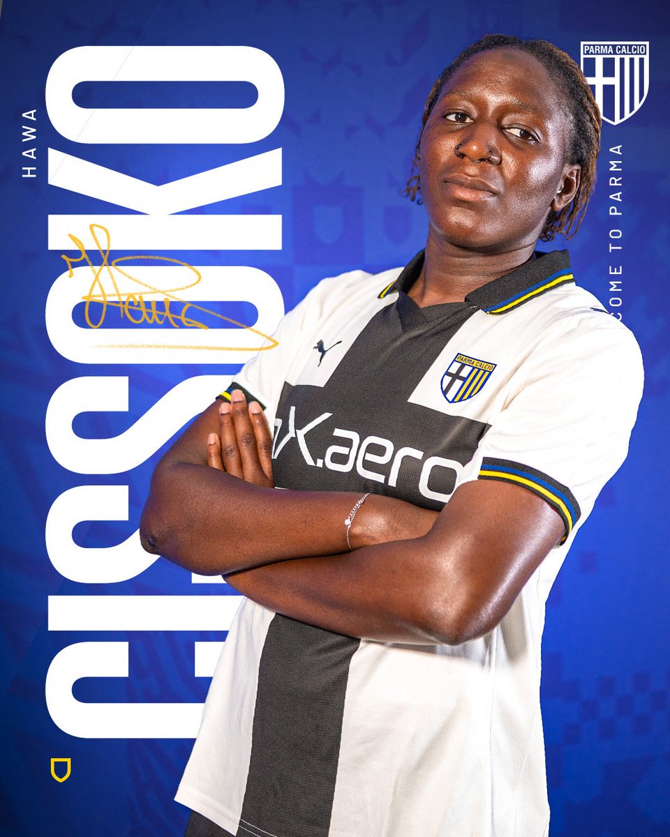Parma Calcio Women (@parmawomen) on Twitter photo ๐๐๐ช๐ ๐๐๐ฆ๐ฆ๐ข๐๐ข โ๏ธ
Hawa Cissoko รจ una nuova calciatrice del Parma Calcio Women ๐ก๐ต
๐๐ฒ๐ป๐๐ฒ๐ป๐๐๐ฎ ๐๐ฎ๐๐ฎ!
โ
Hawa Cissoko is a new Parma Calcio Women player ๐ก๐ต
๐ช๐ฒ๐น๐ฐ๐ผ๐บ๐ฒ ๐๐ฎ๐๐ฎ!
#WelcomeToParma #ForzaParma ๐๐๐ช๐ ๐๐๐ฆ๐ฆ๐ข๐๐ข โ๏ธ
Hawa Cissoko รจ una nuova calciatrice del Parma Calcio Women ๐ก๐ต
๐๐ฒ๐ป๐๐ฒ๐ป๐๐๐ฎ ๐๐ฎ๐๐ฎ!
โ
Hawa Cissoko is a new Parma Calcio Women player ๐ก๐ต
๐ช๐ฒ๐น๐ฐ๐ผ๐บ๐ฒ ๐๐ฎ๐๐ฎ!
#WelcomeToParma #ForzaParma