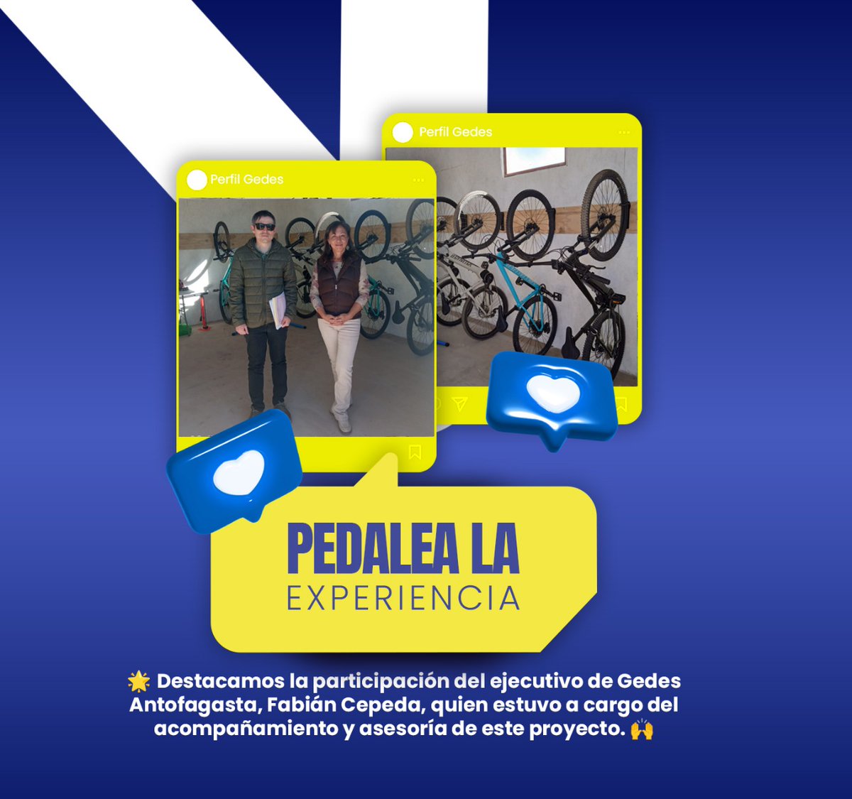 🚴‍♀️ Trekana lanza cicloturismo VIP en San Pedro de Atacama gracias al programa Desarrolla Inversión de Corfo y ejecutado por Gedes. Turismo sustentable, bicicletas eléctricas y experiencias únicas en el desierto más árido del mundo. 🌵✨
#CicloturismoVIP #ODS