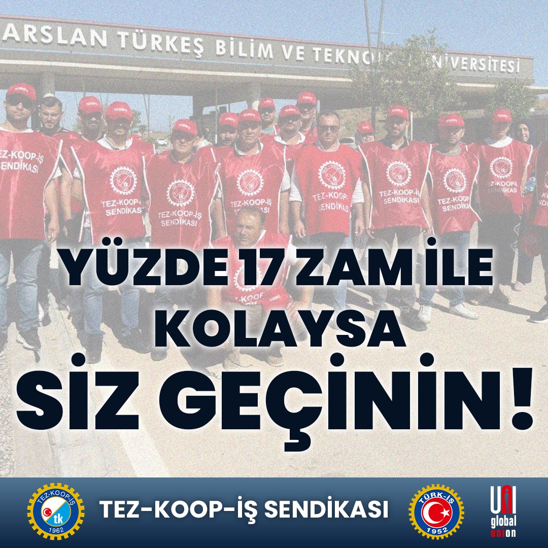 Açlık sınırı seviyesinde maaş alıyoruz.
Kamu işçileri yoksul olmak istiyor 
🔹Açlık sınırı 26.115 ₺
🔹Yoksulluk sınırı 85.066 ₺
<a href="/tcbestepe/">T.C. Cumhurbaşkanlığı</a> 
<a href="/csgbakanligi/">T.C. Çalışma ve Sosyal Güvenlik Bakanlığı</a> 
<a href="/HMBakanligi/">T.C. Hazine ve Maliye Bakanlığı</a>

#zordayizgecinemiyoruz