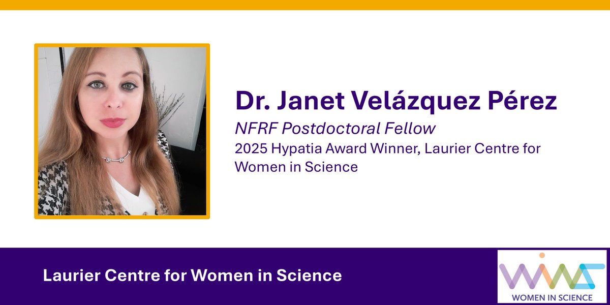 Danve Castroverde (@danvec) on Twitter photo Congratulations to PDF Dr. <a href="/EldarienJ/">Jane_Eldarien</a> for being awarded a 2025 <a href="/LaurierWinS/">Women in Science</a> Hypatia Award for outstanding women in science!
Well done and greatly deserved! ๐๐๐
<a href="/LaurierBiology/">Laurier Biology ๐๐
ช๐</a> <a href="/LaurierSci/">Laurier Science</a> <a href="/LaurierResearch/">Laurier Research</a> <a href="/innateantiviral/">Stephanie DeWitteOrr</a> Congratulations to PDF Dr. <a href="/EldarienJ/">Jane_Eldarien</a> for being awarded a 2025 <a href="/LaurierWinS/">Women in Science</a> Hypatia Award for outstanding women in science!
Well done and greatly deserved! ๐๐๐
<a href="/LaurierBiology/">Laurier Biology ๐๐
ช๐</a> <a href="/LaurierSci/">Laurier Science</a> <a href="/LaurierResearch/">Laurier Research</a> <a href="/innateantiviral/">Stephanie DeWitteOrr</a>