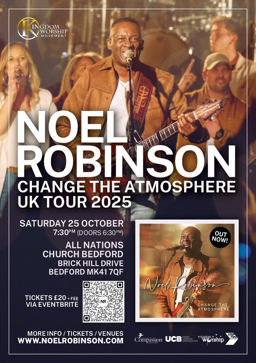 A Step FWD (@astepfwd) on Twitter photo <a href="/NoelRobinsonUK/">Noel Robinson</a> 𝐀𝐧𝐧𝐨𝐮𝐧𝐜𝐞𝐬 𝐔𝐊 𝐓𝐨𝐮𝐫 𝟐𝟎𝟐𝟓!
Don’t miss this move of God through music. Bring your friends, believers, and seekers alike!
eventbrite.com/cc/change-the-… <a href="/NoelRobinsonUK/">Noel Robinson</a> 𝐀𝐧𝐧𝐨𝐮𝐧𝐜𝐞𝐬 𝐔𝐊 𝐓𝐨𝐮𝐫 𝟐𝟎𝟐𝟓!
Don’t miss this move of God through music. Bring your friends, believers, and seekers alike!
eventbrite.com/cc/change-the-…