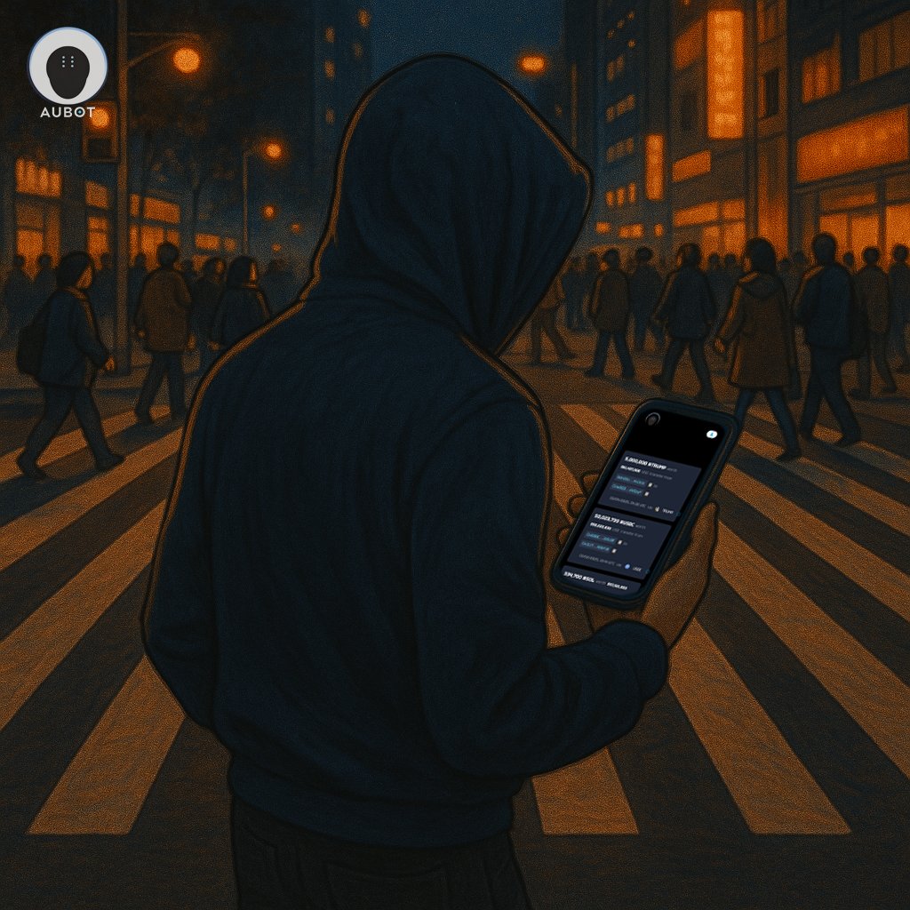 Aubot_tech's tweet image. Street smart trading. Access AUBOT&apos;s AI-driven crypto intelligence wherever you are. #AUBOT #AIAgent #AIAutomation #SmartTrading