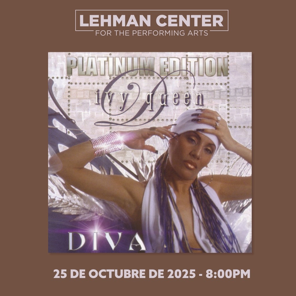 Get ready for Ivy Queen! 

This October at the Lehman Center, 'La Reina de Reggaeton' is performing for one night only! 

Reserve your tickets now: lehmancenter.org/events/ivy-que…

#IvyQueen #reggaeton #BronxEvents #NYCEvents #LiveMusic
#rap #hiphop #djs #beats