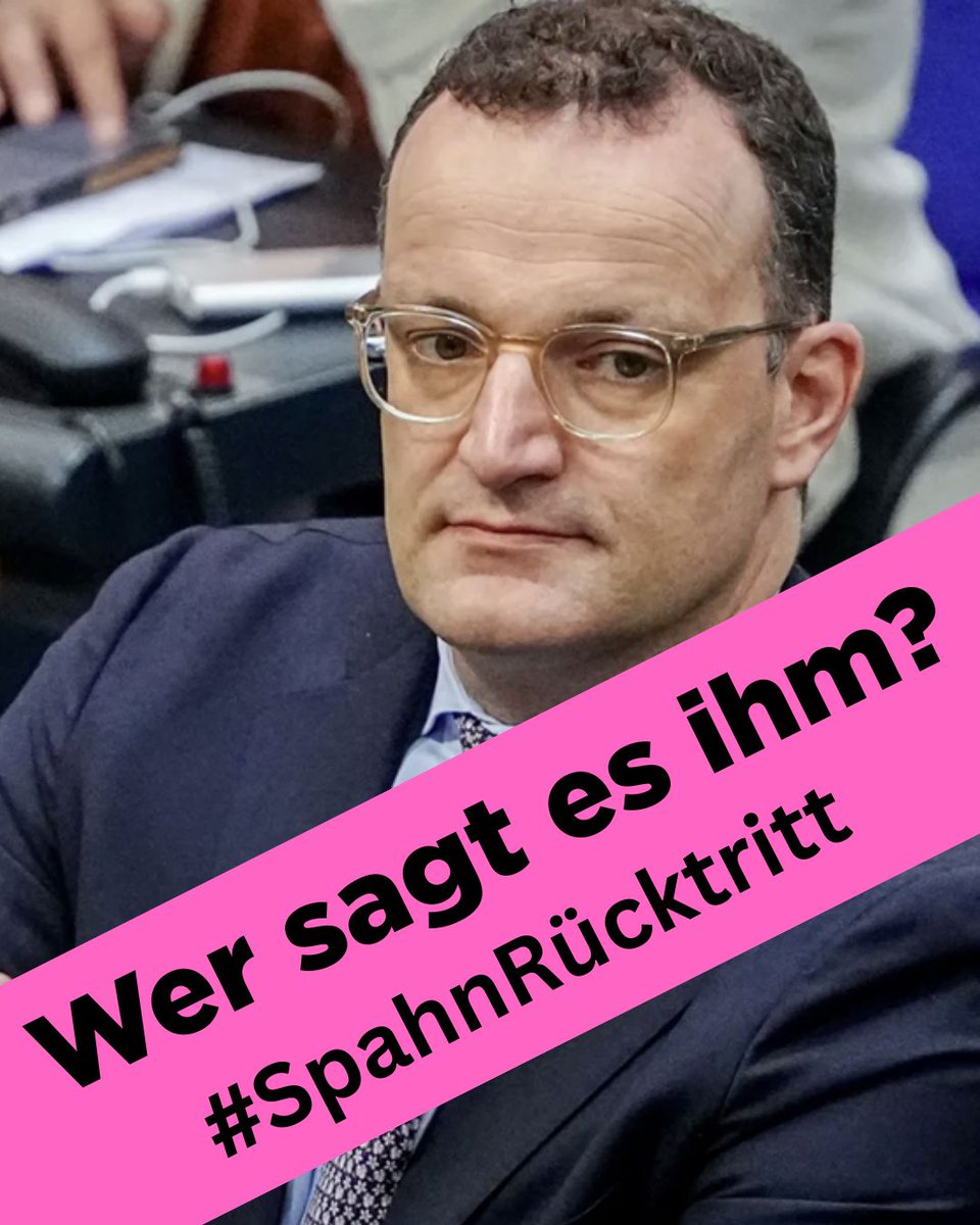 #SpahnRücktritt