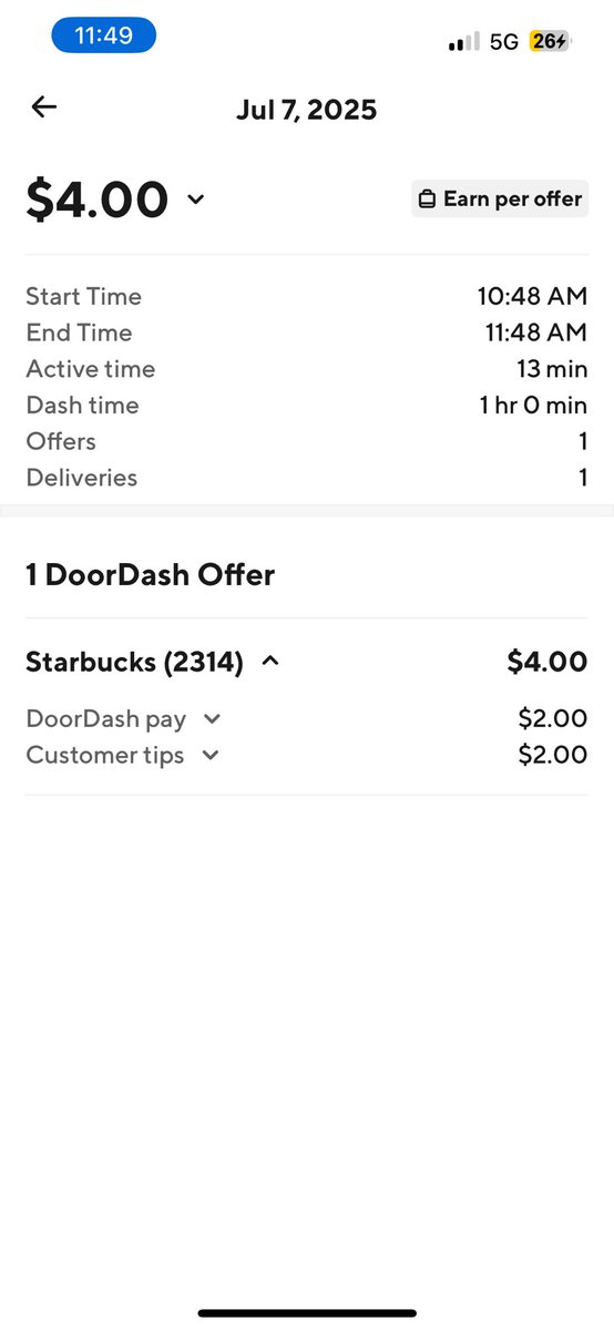 2024AppsThatPAY's tweet image. LOVE taking #multiapp #triple orders! That means TWO on #ubereats and ONE on #doordash, all going the same direction. That’s how you make $. #gigeconomy #DeliveryDriver