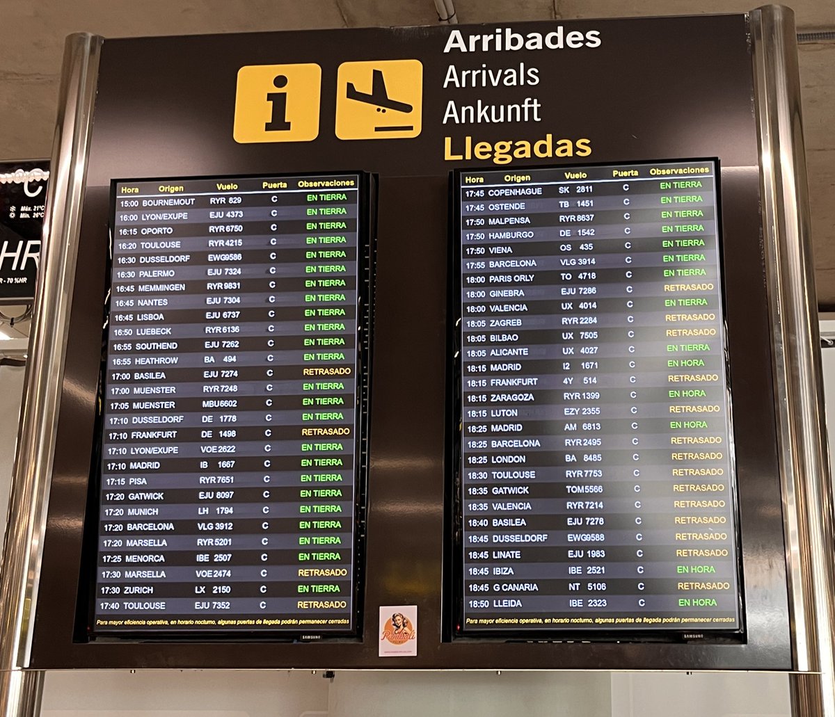 Mallorca, donde un avión llega cada cuatro minutos
