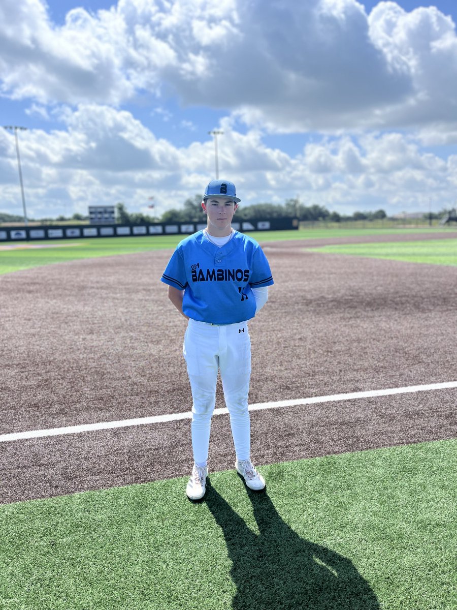 FiveToolSTX's tweet photo. F: @254Bambinos 14, Texas Clout 4
PoG: @rileykristinek 1-3, HR, 5 RBI, 2R, BB https://t.co/jNd5MLhyeg