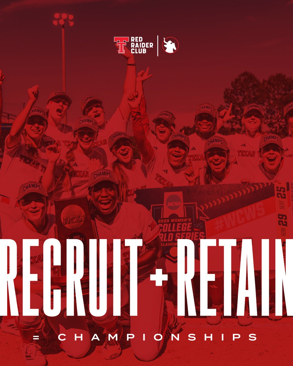 MatadorClubOrg's tweet image. The formula for winning is simple. Recruit elite talent. Retain them. Win championships. You power all of it.
It starts with you. Help Texas Tech win it all.
redraiderclub.com/giving