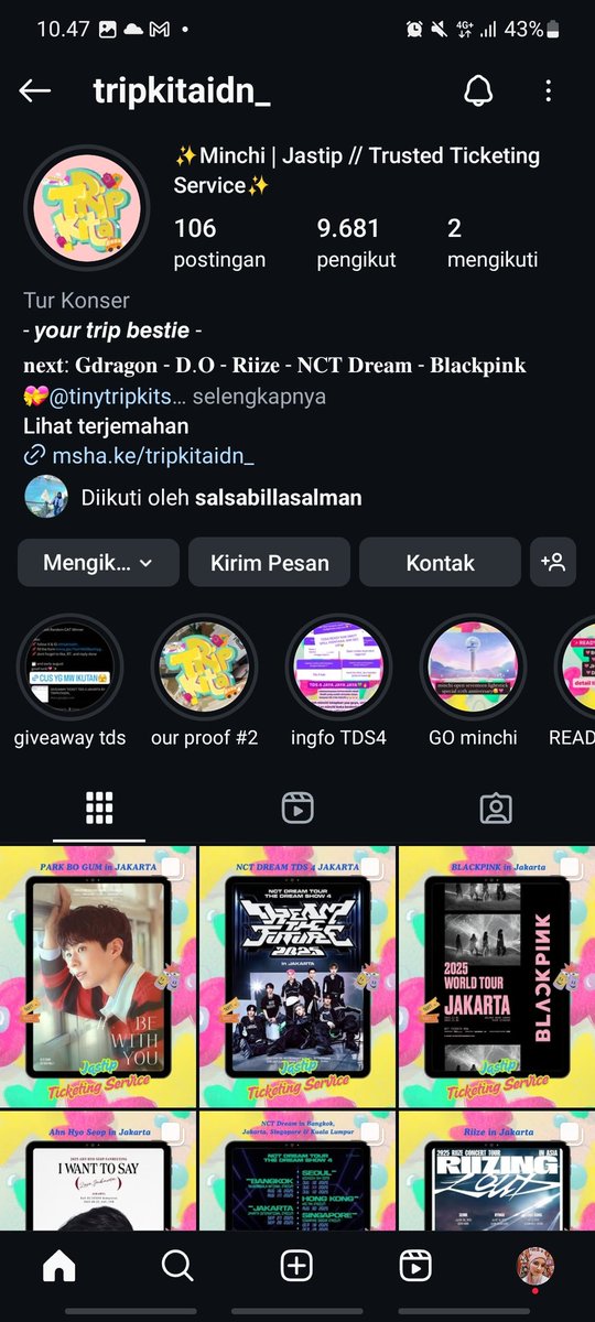 alllyeeaah's tweet photo. @tripkitaidn_ DONE. Aku tau kalau memang rezeki gaakan kemana. Makasih banyak udah ngadain giveaway. Jarang2 banget sekarang ada yang giveaway tiket syaratnya kayak gini. Semoga kakak dipermudah rezekinya yaa orang baik https://t.co/jTugvCEpUp