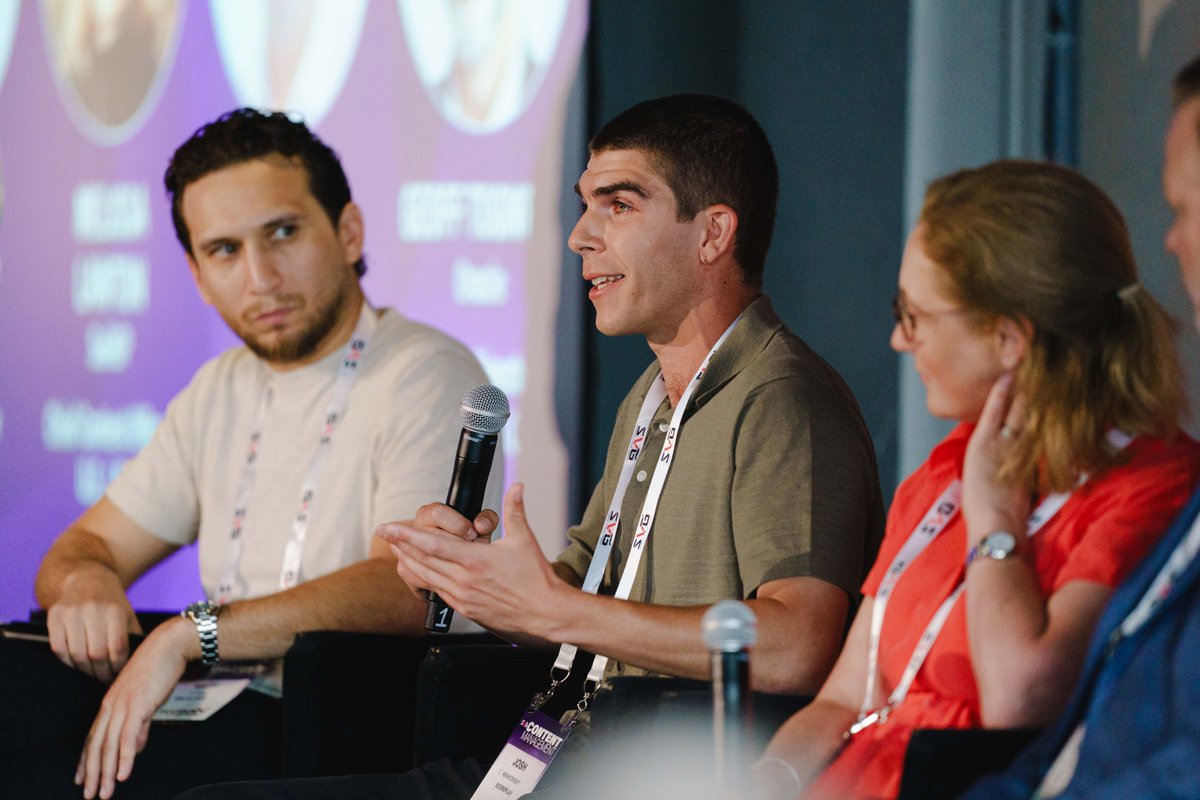 Great panel yesterday at SVG Content Management Forum! Our Head of Customer Success Josh Krakowsky discussed how ScorePlay's AI transforms sports media workflows - from live clipping to distribution while maintaining creative control. #ForSportsBySports