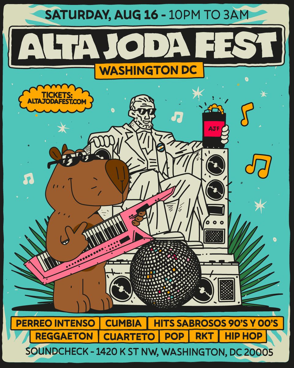 soundcheckdc's tweet image. .@AltaJodaFest returns to Soundcheck on Saturday, August 16th! This event is 21+. 🍻🇦🇷
Tickets are on sale now: bit.ly/altajoda2