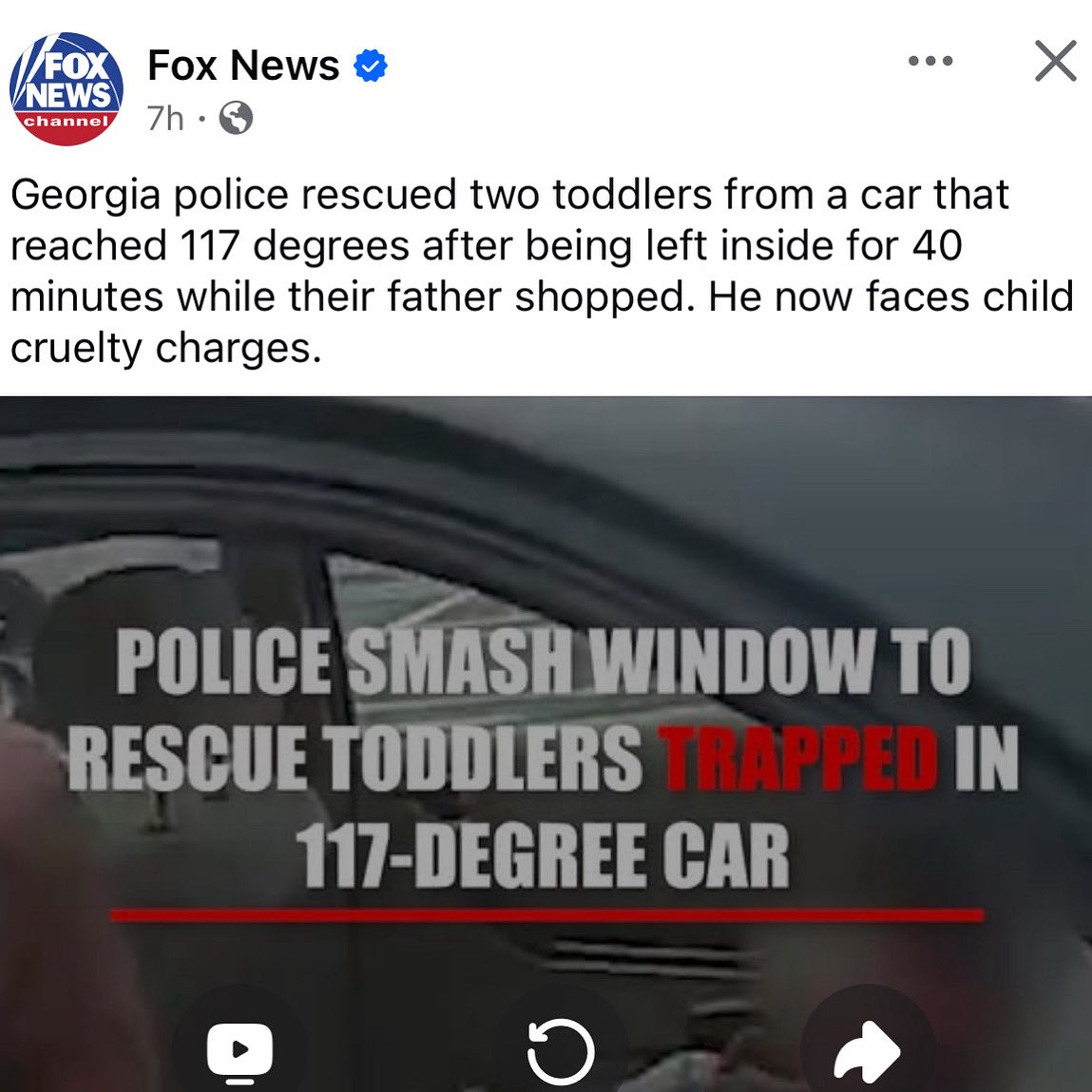 Don’t leave children, pets, the elderly in a hot car. Stay cool and hydrated.