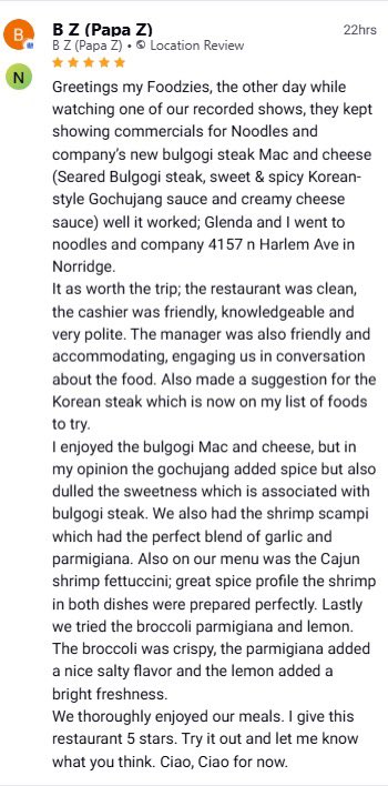 Yo whoever this guy is, he gets it.⭐️⭐️⭐️⭐️⭐️
You heard it from Papa Z first folks, new Bulgogi Steak mac is fire.🔥🔥