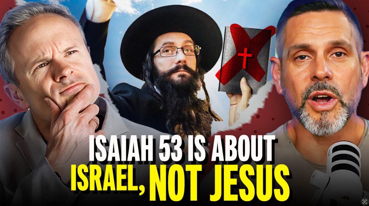 Sean_McDowell's tweet image. Isaiah 53 is about Israel, not the Messiah. If Jesus were the messiah, more Jews would believe. Join me and Jeff Morgan (@jewsforjesus) as we respond to the top 10 objections against Jesus as the messiah. Let us know what you think! youtube.com/watch?v=3nINND…